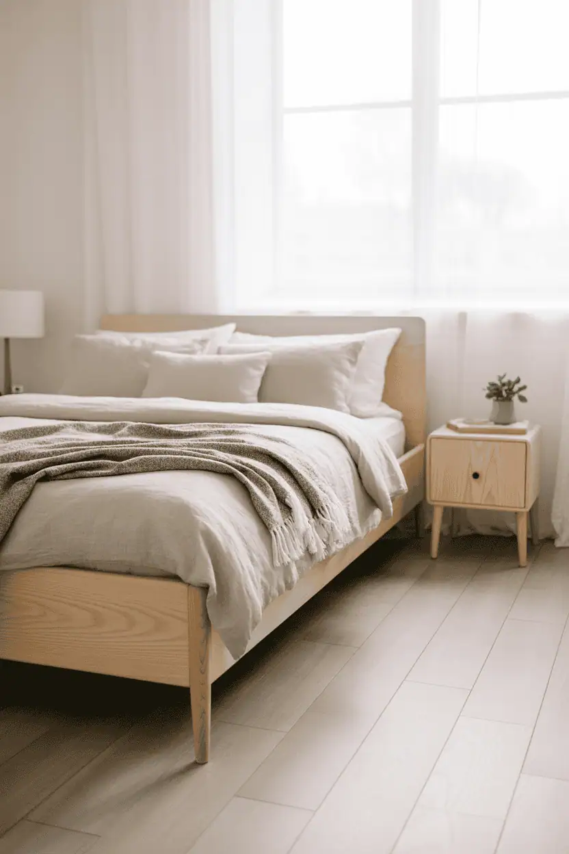 Scandinavian Wood Bedroom Ideas That Feel Calm and Light