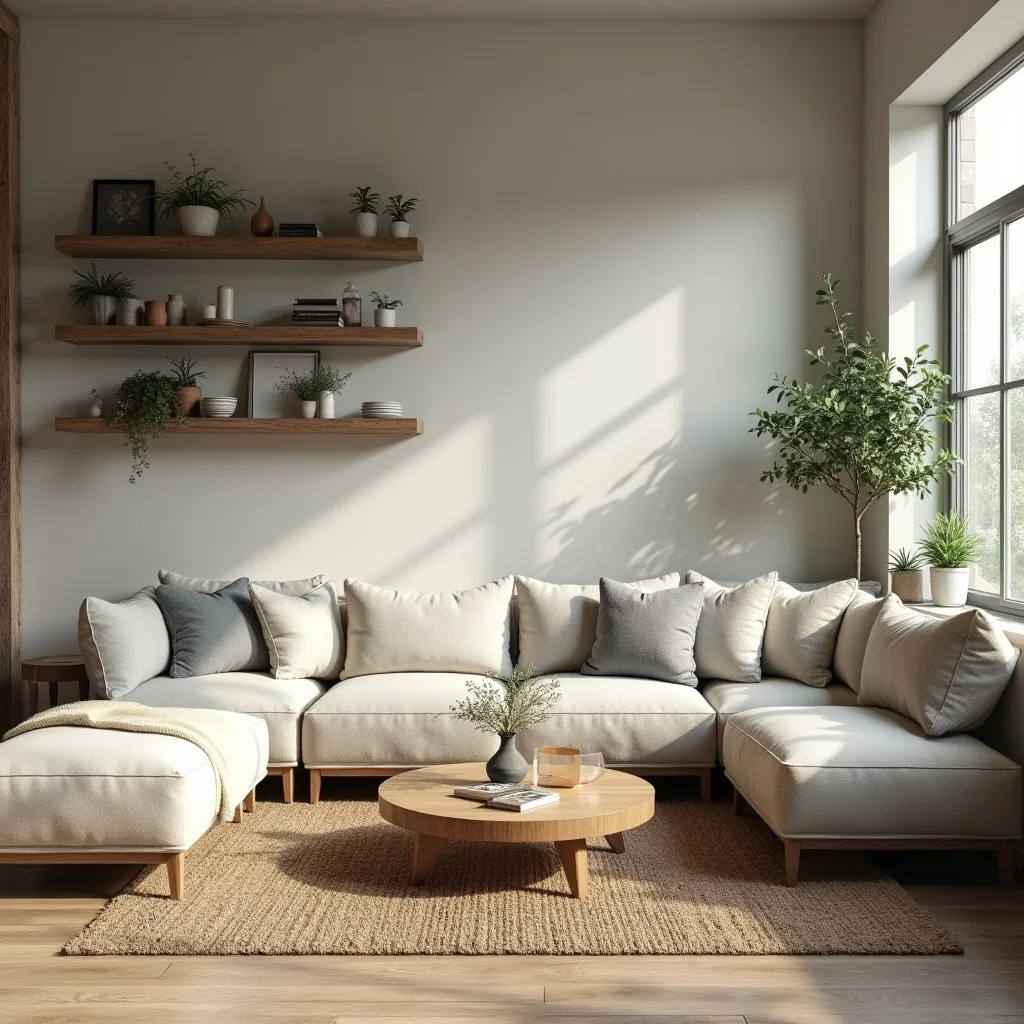 20 Grey and Wood Living Room Ideas
