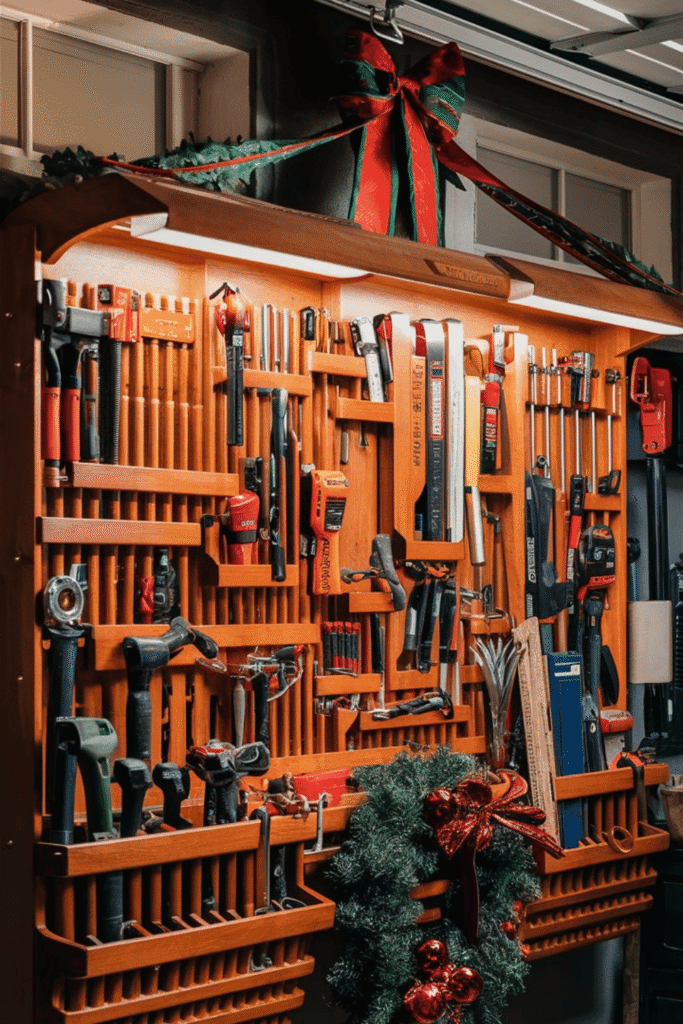 Simple Wall-Mounted Tool Organizer