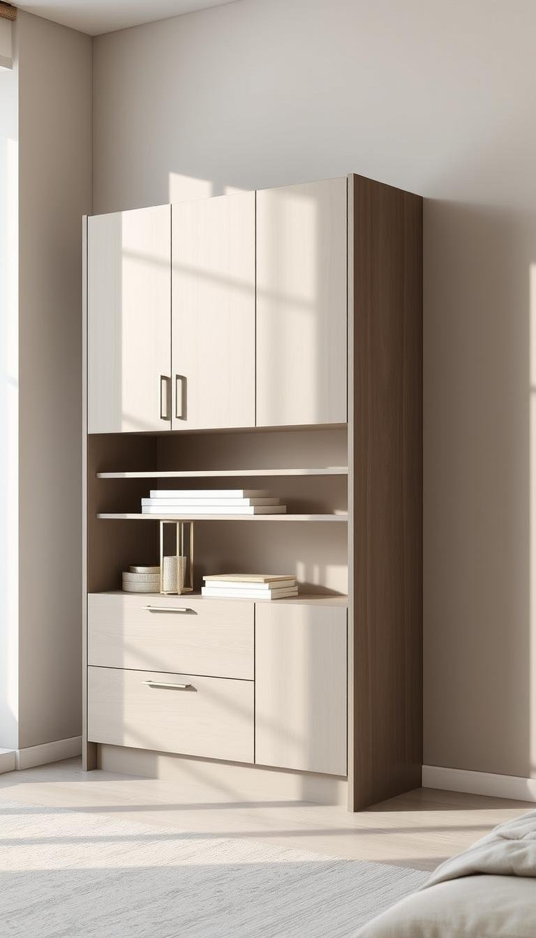 Stylish & Functional Bedroom Cabinets: 50 Creative Ideas