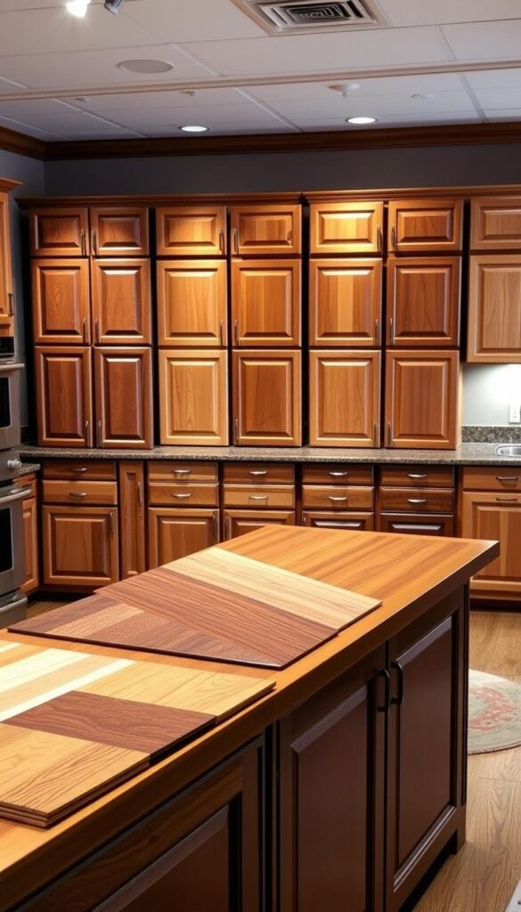 Choosing the best wood kitchen cabinets
