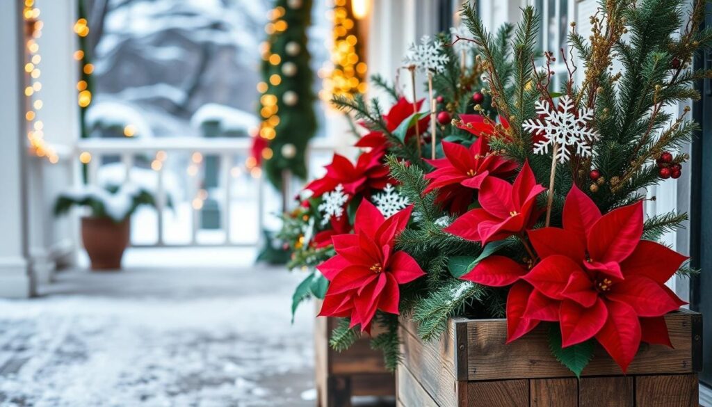 Christmas Wooden Planters Christmas Wooden Planters