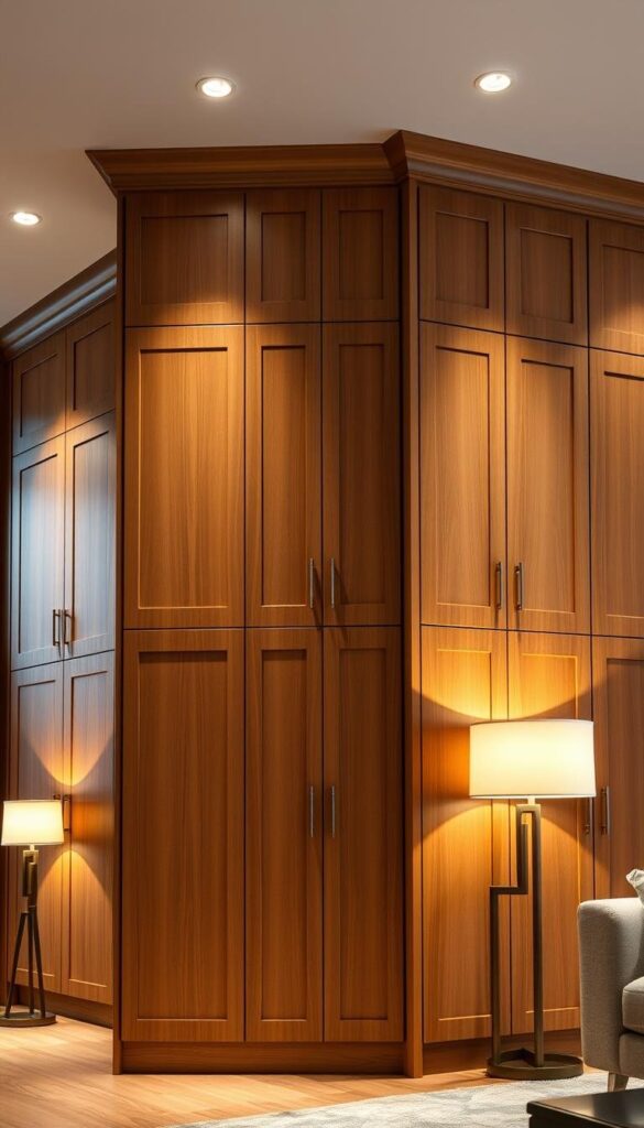 Custom living room cabinetry