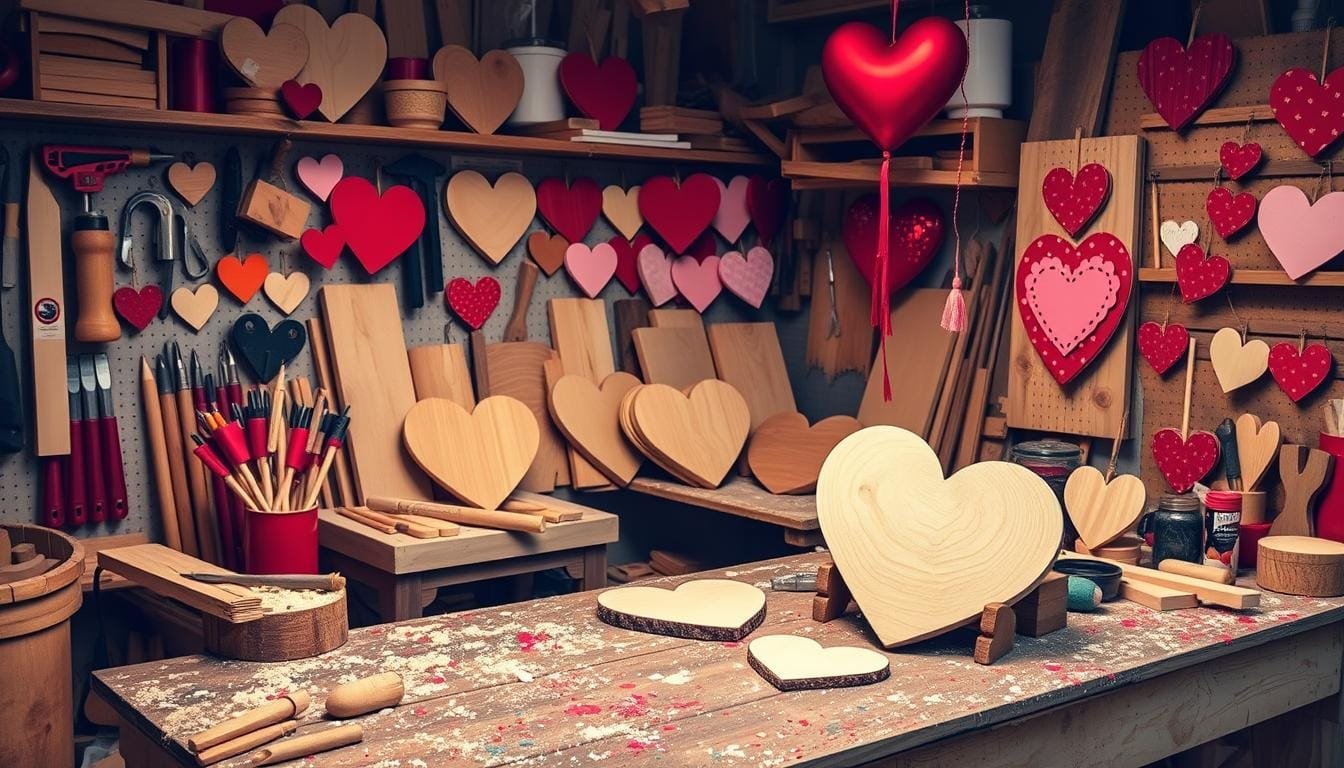 10 Romantic DIY Woodworking Projects for St. Valentine’s Day