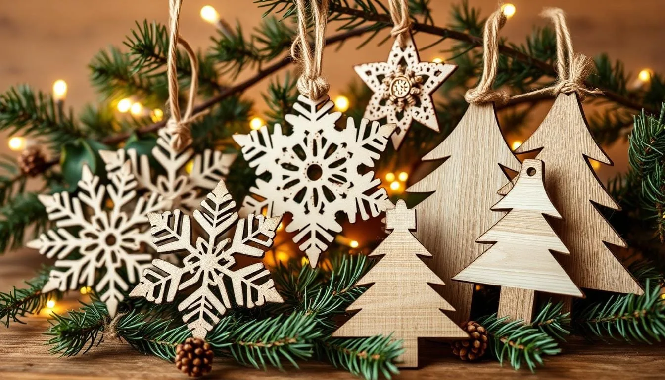 DIY Wooden Christmas Ornaments