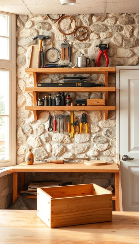 DIY open shelving tools and rustic wall mounted shelves installation DIY open shelving tools and rustic wall mounted shelves installation