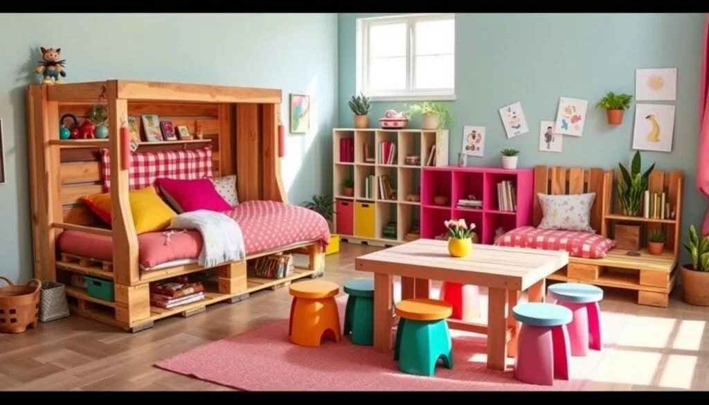 DIY pallet furniture for kids DIY pallet furniture for kids