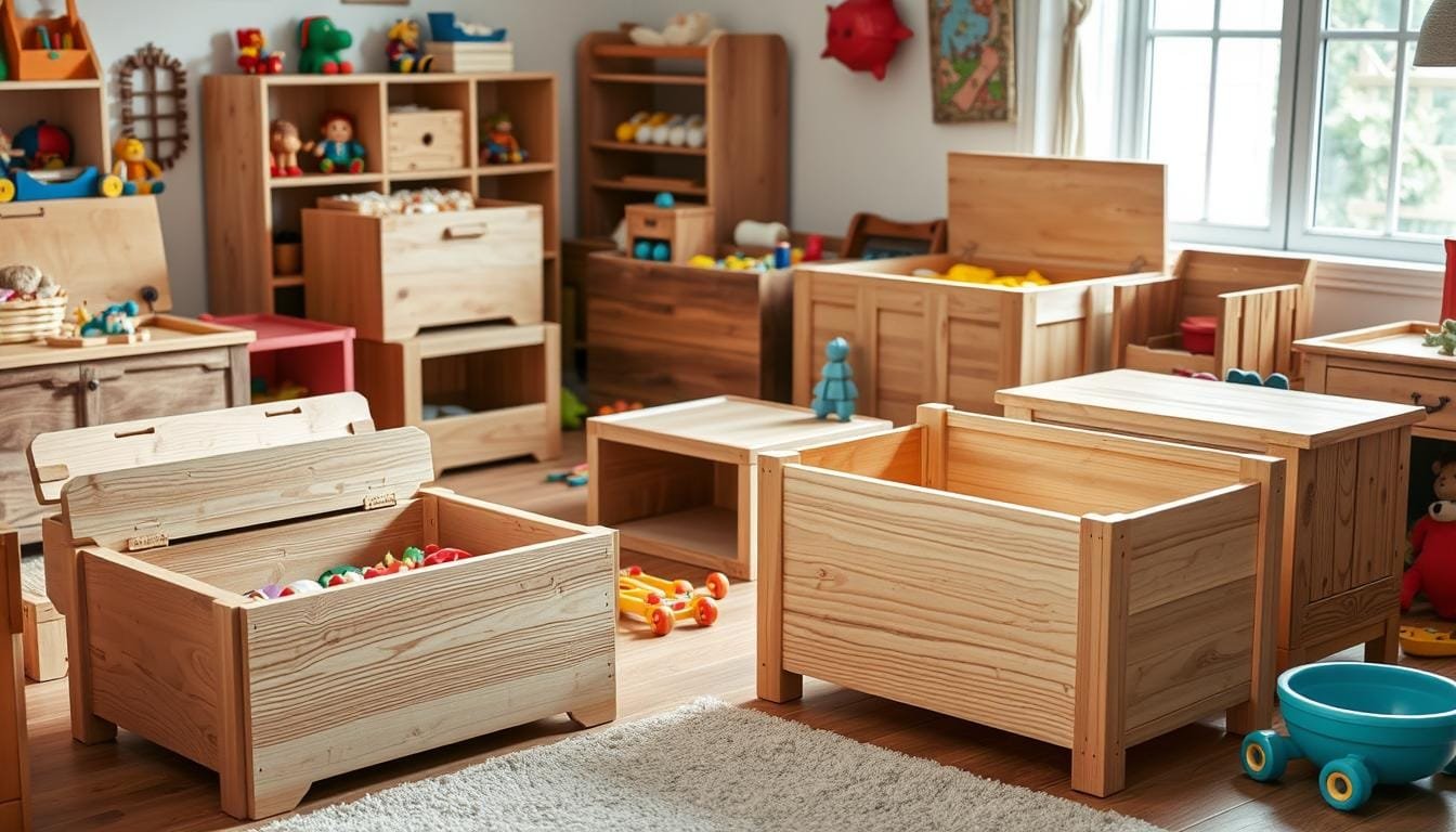 7 Creative Wooden Toy Box Ideas to Organize Essentials