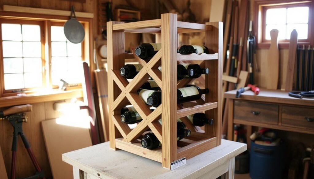 DIY wine rack DIY wine rack