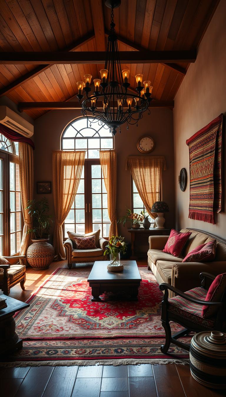 Transform Your Space with Ethnic Living Room Inspirations