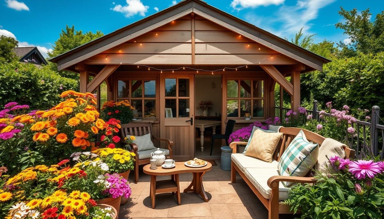 A Garden Hut for Every Season: Decorating Inspiration