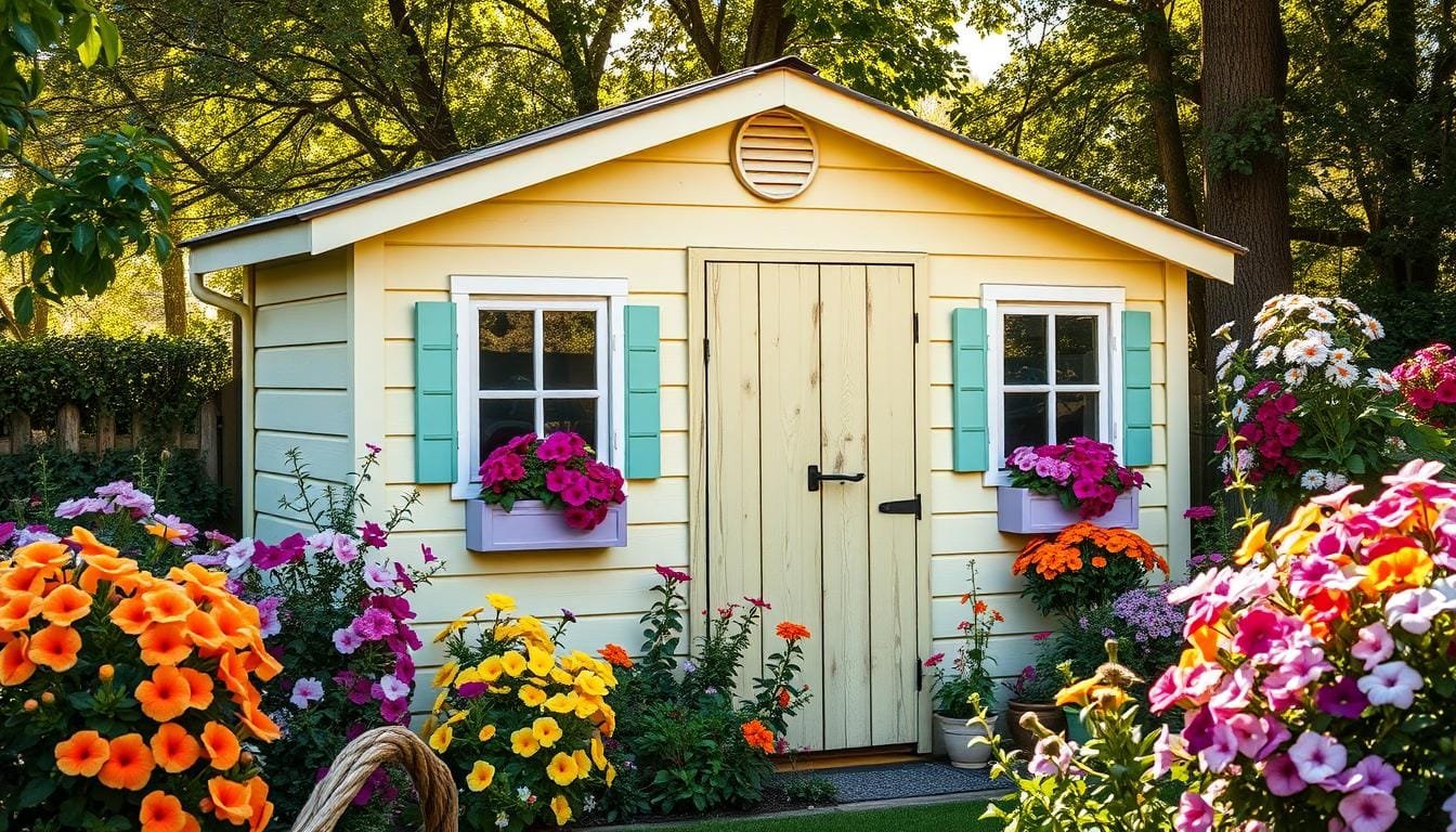 Garden Sheds Painted to Perfection: Color Ideas for Your Outdoor Space