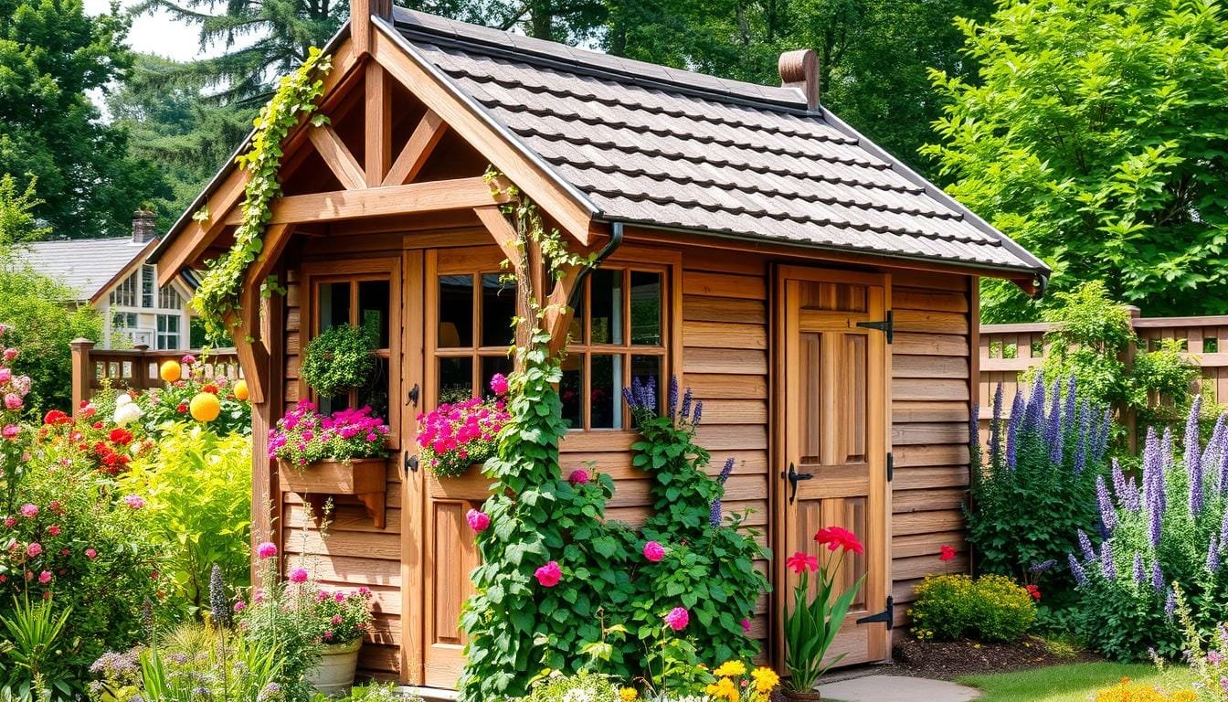 Unique Garden Shed Roof Designs for Maximum Charm