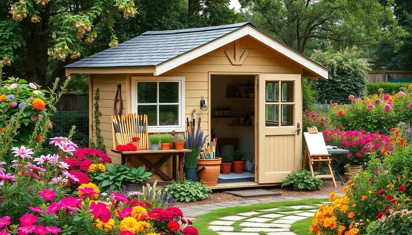 Inspirational Garden Sheds for Crafting and Hobbies