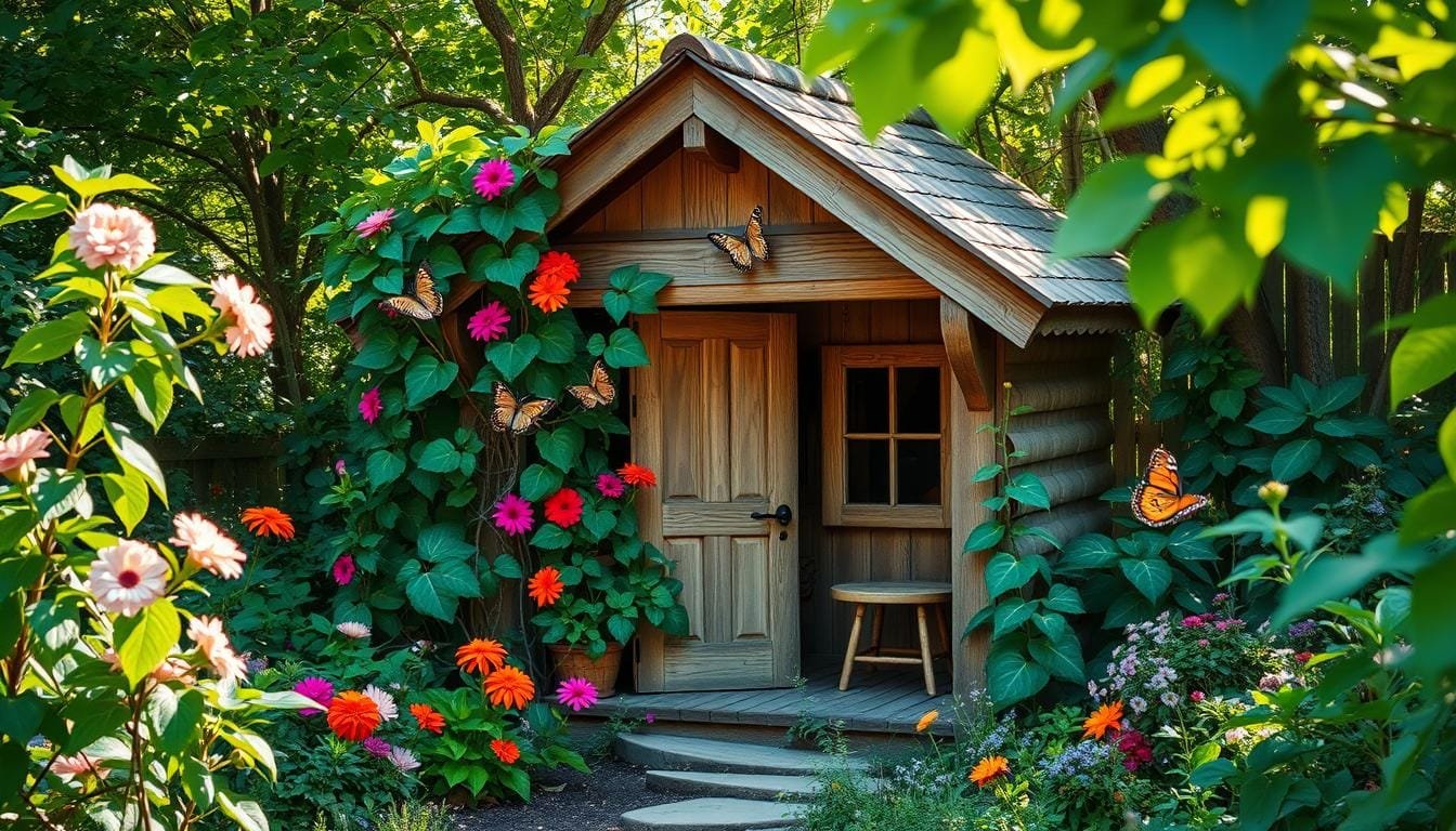 Hidden Garden Shed: A Secret Retreat in Your Backyard