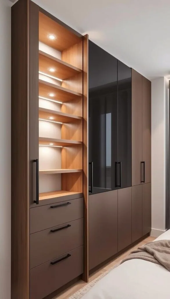Innovative cabinet designs for vertical storage