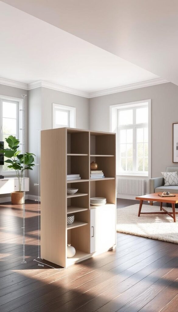 Living room cabinet measurements