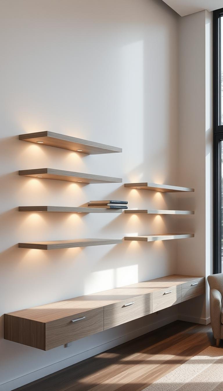 Modern Aesthetics Floating Cabinets: Sleek, Elevated Design