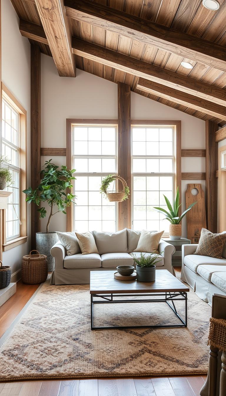 Modern Farmhouse Living Room Ideas You Can Actually Do on a Budget