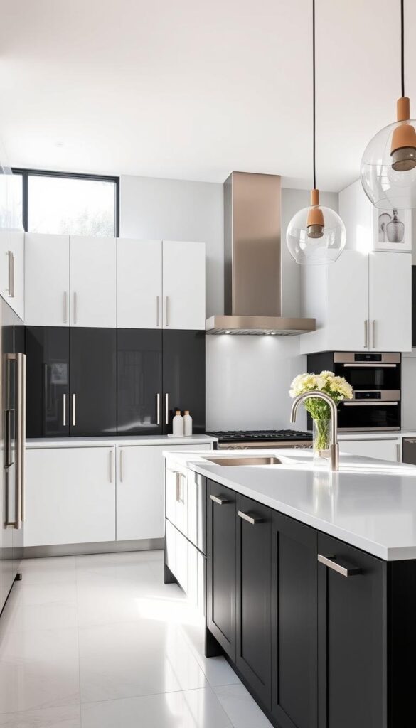 Modern kitchen cabinets enhance home value through popular kitchen trends
