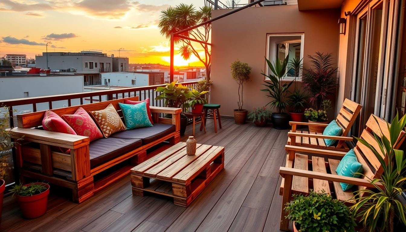 10 Must-Try DIY Pallet Furniture Ideas for Balconies & Rooftops