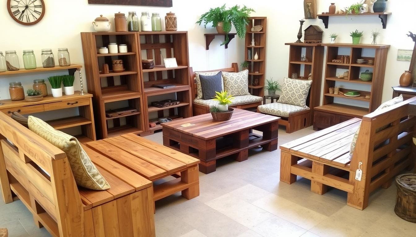 10 Rustic DIY Pallet Furniture Ideas for Farmhouse & Vintage Decor
