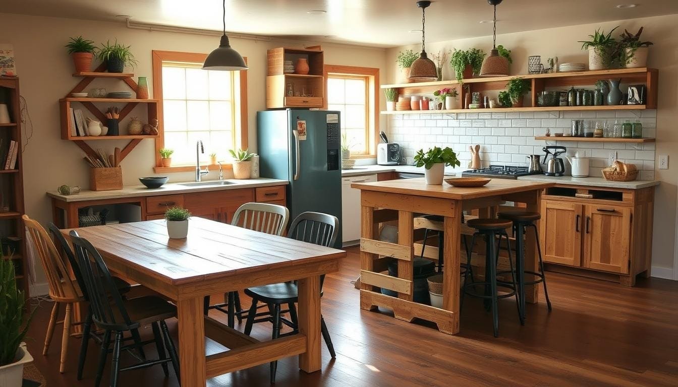12 Creative DIY Pallet Furniture Ideas for Kitchens