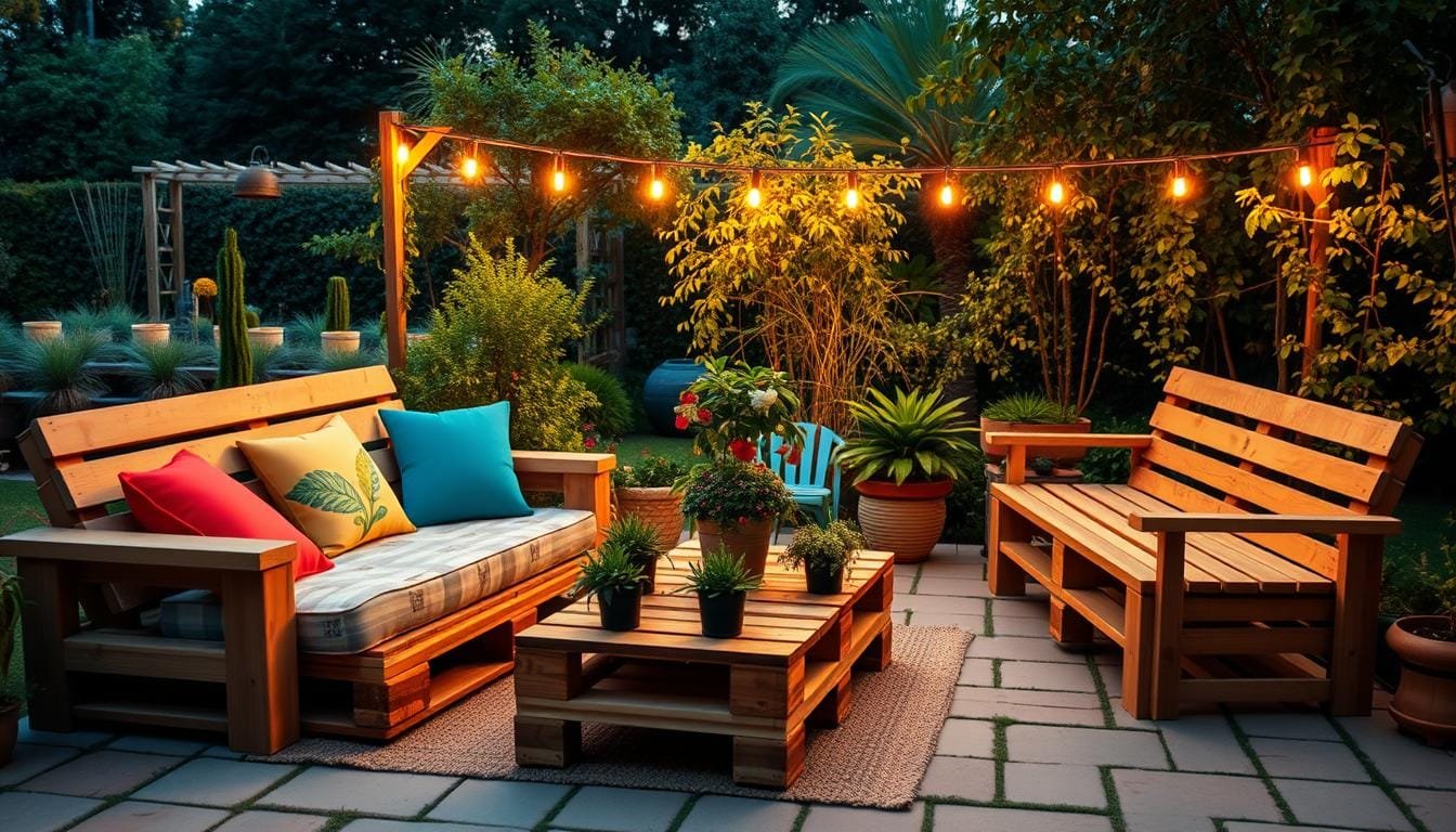 10 Affordable DIY Pallet Furniture Ideas for Patios & Gardens
