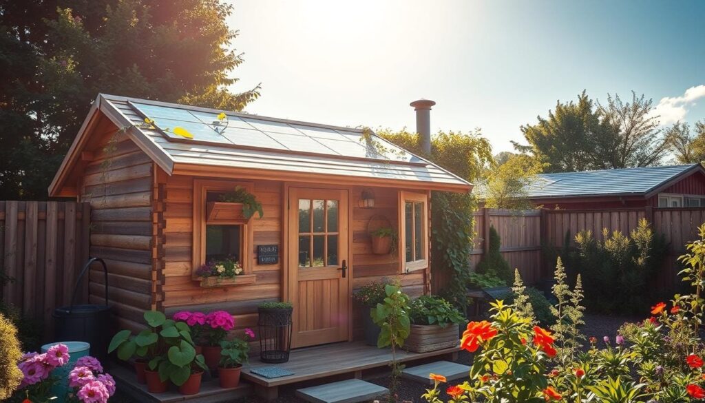 Sustainable Garden Shed