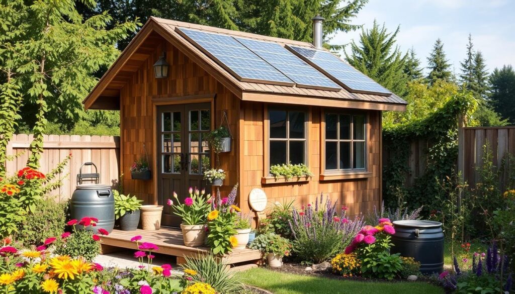 Sustainable she shed