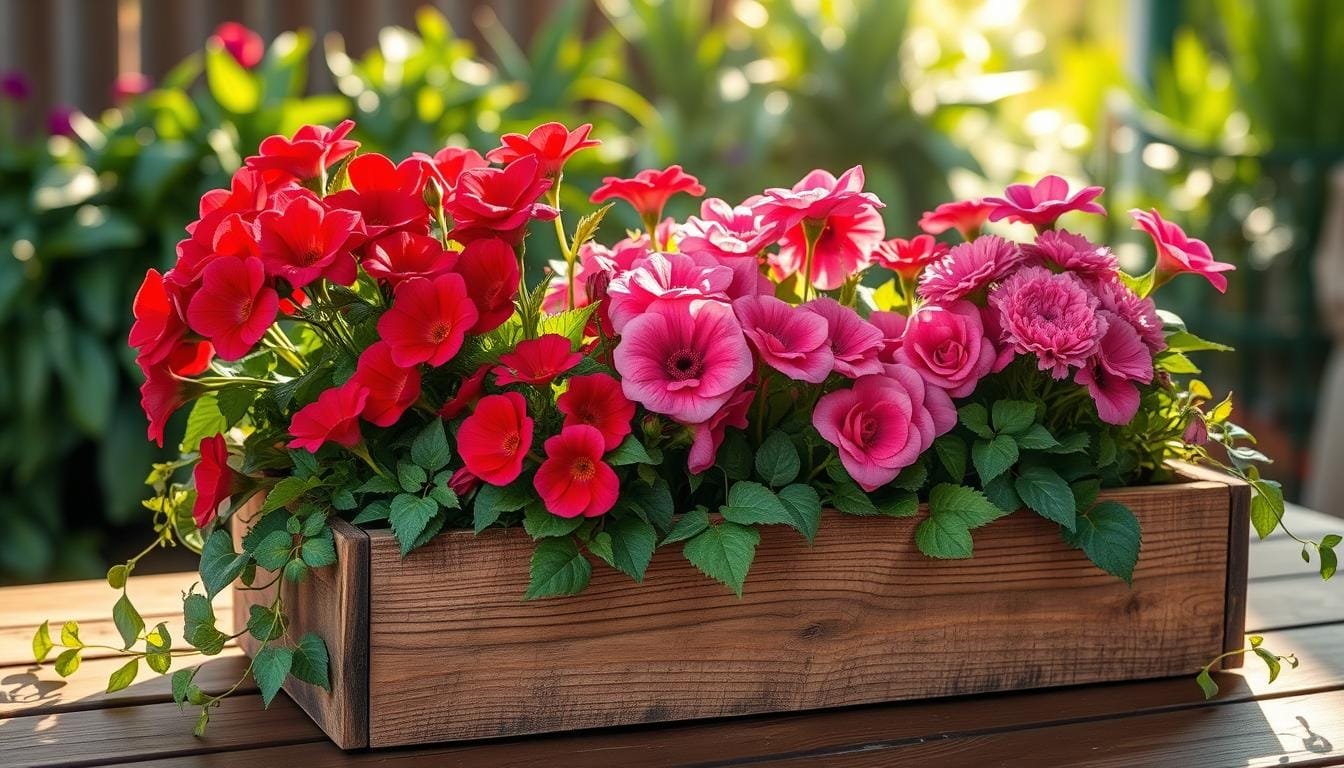 Wooden Planter Box Ideas for Valentine’s Day Flowers