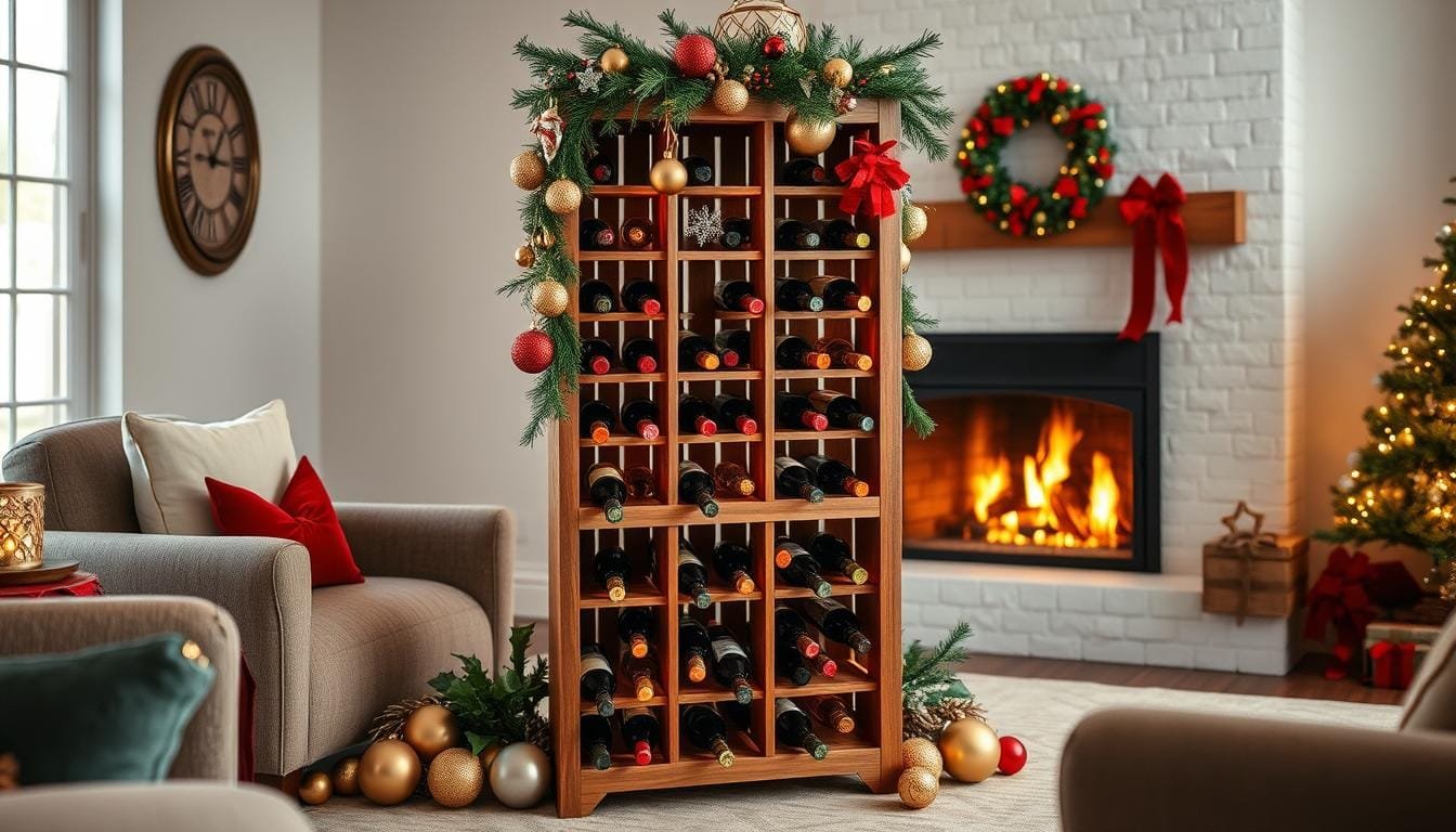 DIY Wooden Wine Racks for Holiday Entertaining