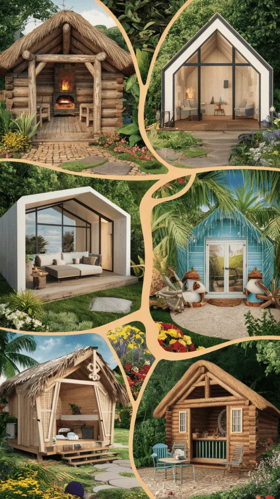 Cozy Garden Huts