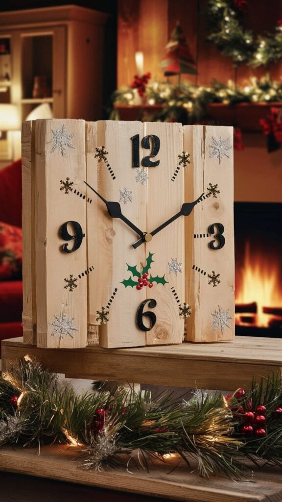 DIY Pallet Clock