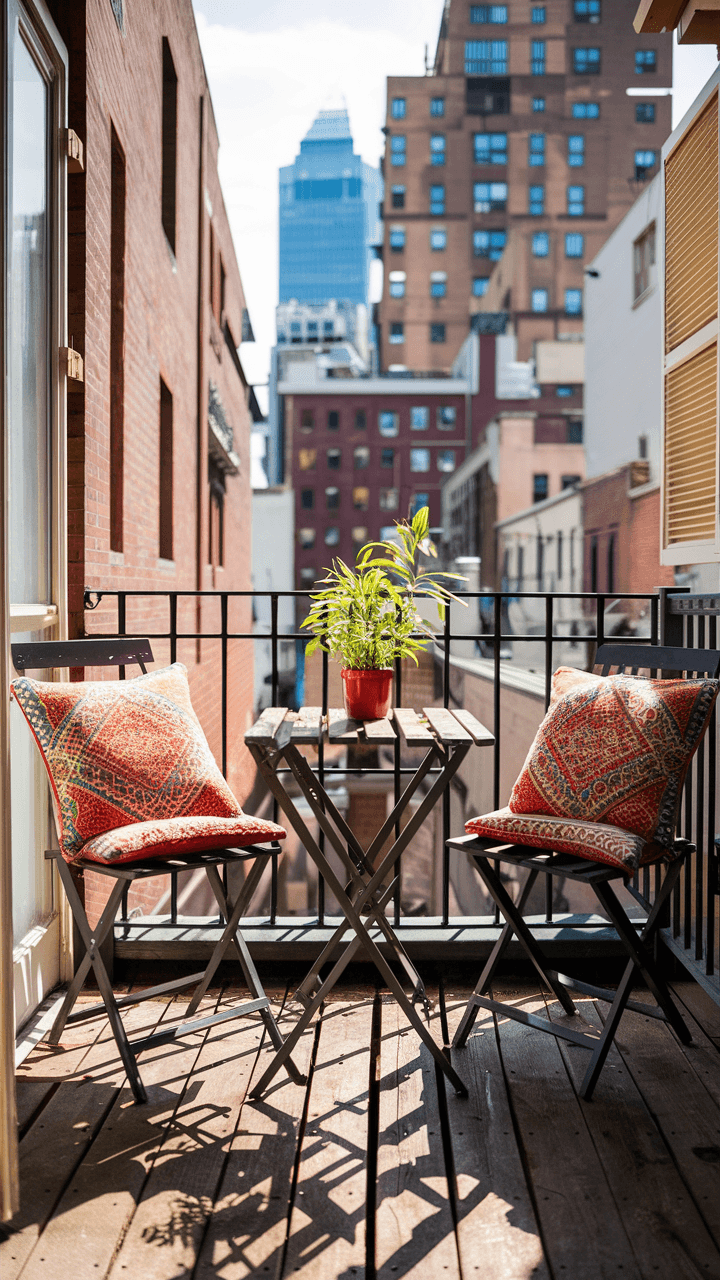 DIY Compact Pallet Bistro Set: Perfect for Small Patios and Balconies 🌿☕️
