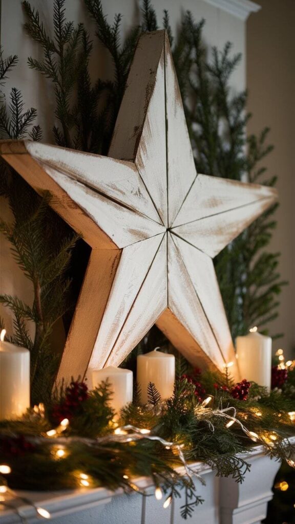 Pallet Wood Star Ornament
