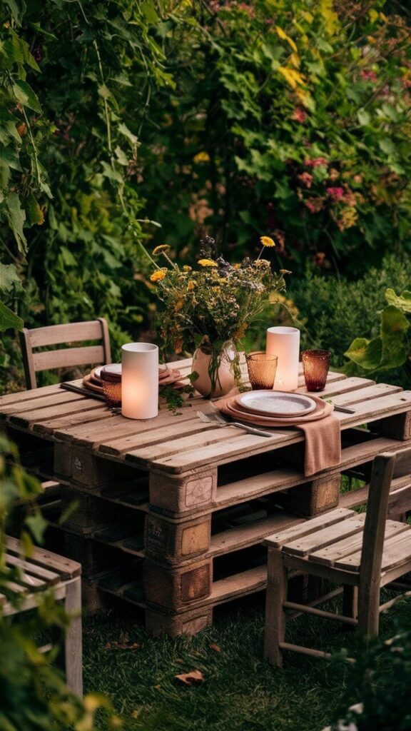 Rustic Outdoor Table