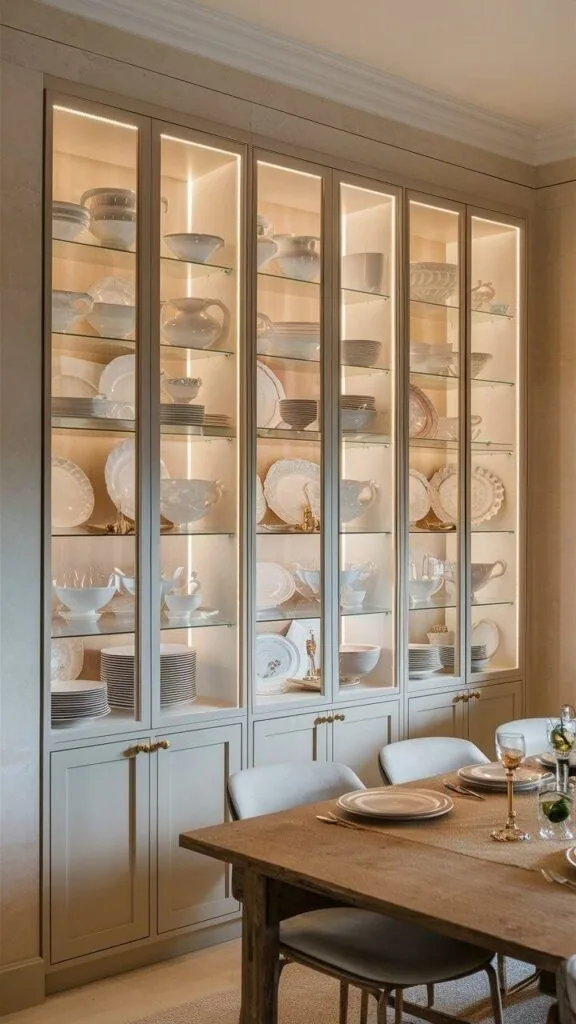 Glass-Front Cabinets