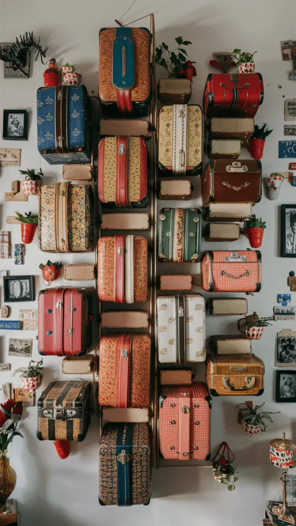 Repurpose Vintage Suitcases
