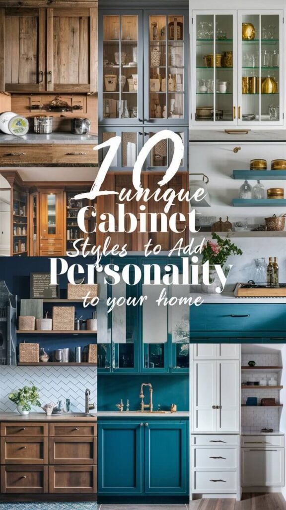 unique cabinet styles