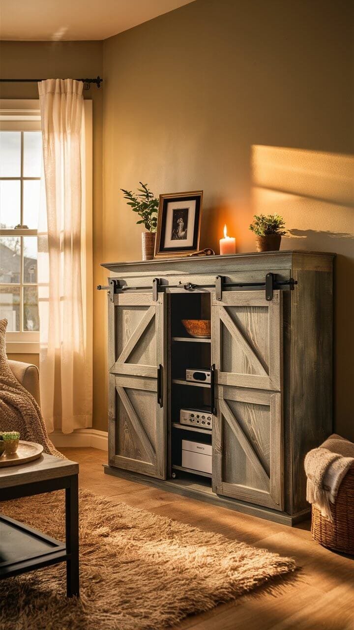 Maximizing Small Spaces: Sliding Door Cabinet Inspiration