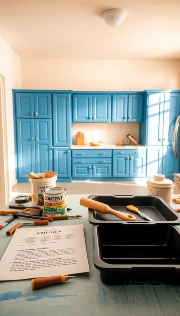 affordable blue kitchen cabinets painting steps affordable blue kitchen cabinets painting steps