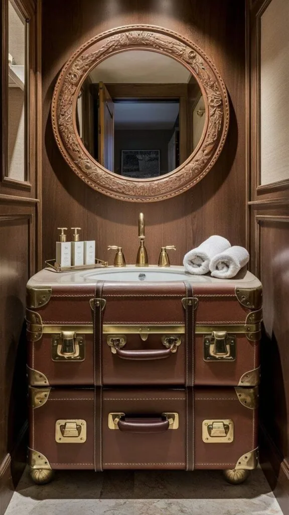 Vintage Treasures: Repurposed Cabinets