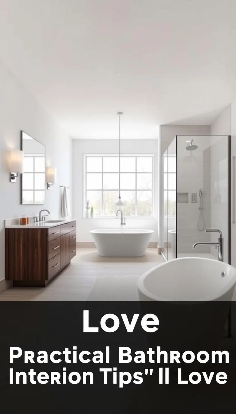 Practical Bathroom Interior Tips and Ideas You’ll Love