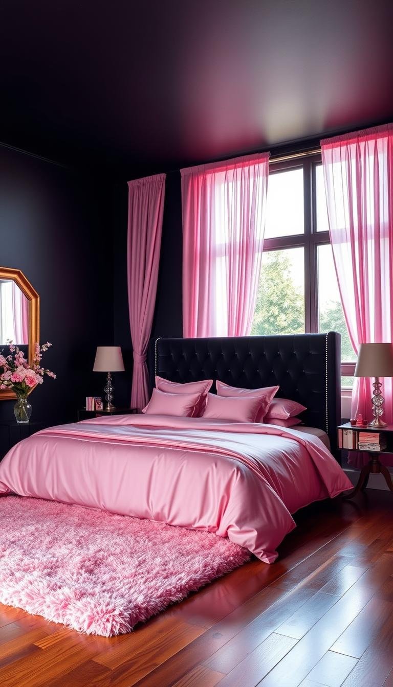 Black and Pink Bedroom: Decor Tips & Inspiration