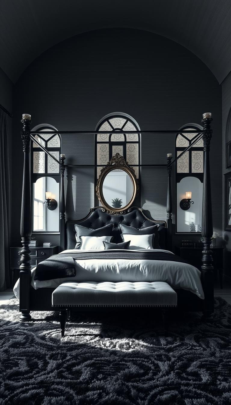 Chic & Timeless: Black and White Bedroom Ideas