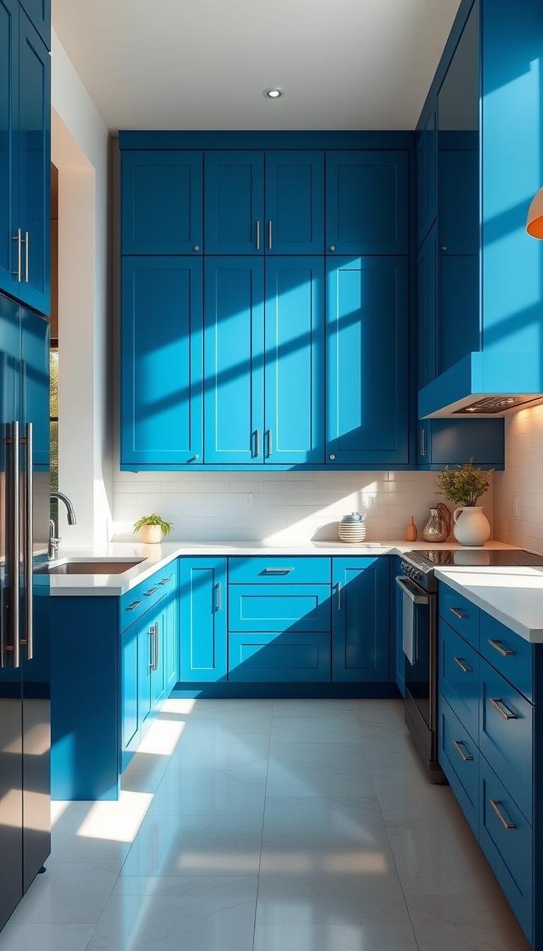 Gorgeous Blue Cabinets: Transform Your Kitchen Today