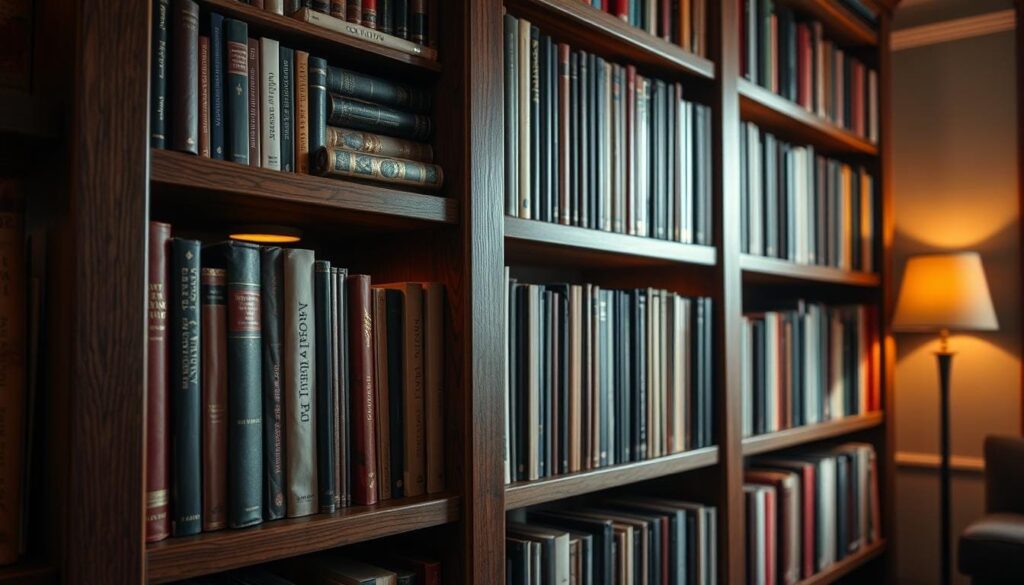 bookshelf with hidden compartment