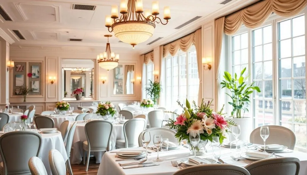 bright dining room decor for spring