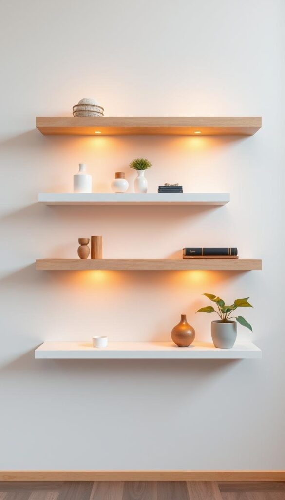 contemporary design floating shelves contemporary design floating shelves